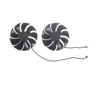 Ventilador gráfico PLA09215S12H, compatible con EVGA, GeForce, RTX 2060 XC Ultra Gaming, tarjeta de 6 GB GDDR6 con ventiladores HDB duales 06G-P4-2166-KB(2PCS SET)