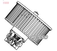Ventilador habitáculo DENSO DEA23006 para SEAT CORDOBA (6K1, 6K2) 2 1993-1999