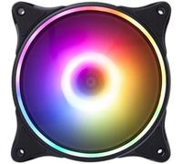 Ventilador Hiditec N18 ARGB/ 12cm/ Negro