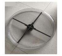 Ventilador holográfico 3D, Cubierta Protectora for proyector holográfico 3D de 42 cm con Ventilador, luz holográfica for proyector, Carcasa for exhibición publicitaria para Tienda, Halloween