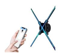 Ventilador holográfico 3D de alta resolución de 65 cm, pantalla publicitaria LED con control en la nube, dispositivo holográfico wifi for eventos, exposiciones y centros comerciales. Exhibición public