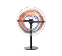 Ventilador Holográfico 3D De Escritorio 22 Cm, Equipo, Mesa Holográfica, Proyector Publicitario For Exteriores, Pantalla Poderoso Y Llamativo
