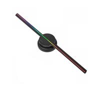 Ventilador holográfico 3D Pantalla de ventilador de proyección holográfica 3D montada en la pared de 16 "Suspensión tridimensional virtual Imágenes aéreas for interiores y exteriores para empresas y f