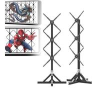 Ventilador holográfico 3D, proyector de video HD con 576 cuentas de lámpara LED, pantalla publicitaria de escritorio para tiendas comerciales, bares, fiestas, Halloween y letreros de tienda