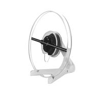 Ventilador holográfico 3D, Proyector holográfico 3D con Ventilador de Escritorio, 32 cm, Control Remoto por WiFi, Reproductor de luz holográfica con Logotipo LED para Tienda, Halloween
