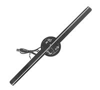 Ventilador holográfico 3D, Proyector holográfico 3D de 42 cm con 224 LED Que Permite Subir Fotos y vídeos holográficos 3D por WiFi. para Tienda, Halloween