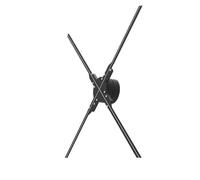 Ventilador holográfico 3D Reproductor De Publicidad Remoto LED De 100 Cm Y 1024 Piezas, Lámpara De Imagen Holográfica, Proyector De Holograma 3D, Luz LED Con Ventilador