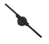 Ventilador holográfico 3D, Ventilador holográfico 3D, Pantalla publicitaria de Aplicaciones, 244 Luces, 16,5 Pulgadas para Tienda/Bar