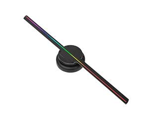 Ventilador holográfico 3D, ventilador holográfico de 15.7 pulgadas, máquina de publicidad 3D rotacional virtual estereoscópica