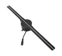 Ventilador holográfico 3D, Ventilador LED, proyector WiFi de 16,5 Pulgadas y 2000 x 224 con Luces for Publicidad en Tiendas comerciales Amplio ángulo de visión