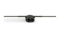 Ventilador holográfico 3D WiFi, proyector, luz de exhibición publicitaria, HD for Tiendas, Bares, Fiestas y Navidad(PD42 HD)