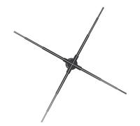 Ventilador Holográfico en Tiempo Real Control Inteligente de Holograma WiFi 100 Cm, 1184 LED, para Centros de Exposiciones (Enchufe Europeo de 100 a 240 V.)