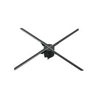 Ventilador Holográfico, Máquina publicitaria holográfica 3D Estéreo Dinámico de Alta definición Proyección a Simple Vista LED Luz Ventilador Pantalla Empalme 65 cm(UK)