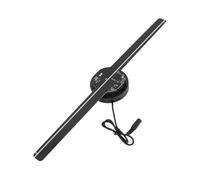 Ventilador Holográfico | Proyector de Video Enchufable de 42 cm | Proyector Holograma 3D con WiFi Y Control App,para Eventos Exposiciones Escenario Actuación Bodas Navideñas Decoración Hogar