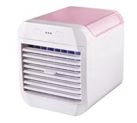 Ventilador humidificador, ventilador de refrigeración pequeño silencioso de 3 velocidades, estilo 2, refrigeración pequeña que sopla aire frío, escritorio para oficina