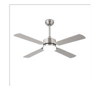 Ventilador HUPE led18w motor DC niquel FABRILAMP