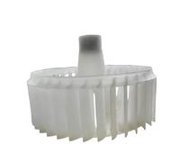 Ventilador Impulsor De Secadora Con Bomba De Calor, Compatible Con Samsung, Aspa Del Ventilador Del Motor De La Secadora(White)