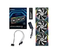 Lian Li UNI FAN SL 120 WiFi RGB Negro Pack 3 | Ventilador