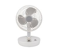Ventilador inalambrico sobremesa pacheco blanco/gris 5w 3vel recargabl