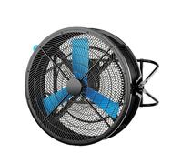 Ventilador Industrial De Alta Velocidad De 36 Pulgadas, Motor Ec Cc Sin Escobillas De Imanes Permanentes De 450 W, Velocidad Regulable, Caudal De 14.000 M³/h, Rejillas De Seguridad Delantera Y