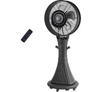 Ventilador industrial de pie con nebulizador H x A x P 1750 x 680 x 680 mm