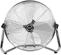 Ventilador industrial de suelo edm negro para ventilación interior, 4