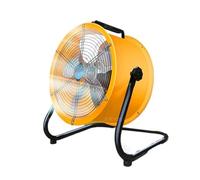 Ventilador Industrial de Tambor 24 con Ruedas, 4 Velocidades(24in) | Motor de cobre puro con corte térmico y ruedas integradas para moverlo fácilmente entre áreas de trabajo