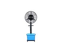 Ventilador Industrial Nebulizador Con Humidificador De Niebla De Enfriamiento Oscilante, Ventilador De Pie De Velocidad Ajustable Para El Hogar, La Oficina, El Restaurante Y El Patio, Ventilador De T