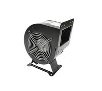 Ventilador industrial,Ventilación Extractor, 130FLJ5 120W 150FLJ17 140W nuevo pequeño ventilador eléctrico de escape de polvo modelo inflable soplador centrífugo soplador de aire(120W Adjustable)