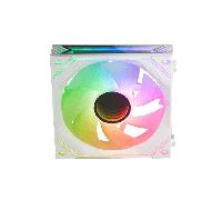 ventilador interno arg dinamico mars gaming mf-linkfinity white modulares pwm 120mm 360º ventilador y marco iluminado argb