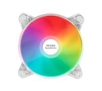 Ventilador interno mars gaming mfd transparente 12x12cm iluminacion du