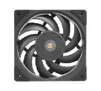 Mars Gaming MFNC, Ventilador PC PWM 120mm, Rodamiento FDB de Cobre Hiperbalanceado, Ventilador Silencioso con Diseño de Aspas Híbridas, Ventilador Ordenador Profesional, Negro