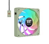 VENTILADOR INV MAGNETICO CAJA THERMALTAKE CT120 EX ARGB 3XVENT VERDE MATCHA
