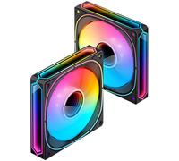 Ventilador Jonsbo FR-505B 120mm RGB 1800RPM 30dB Negro Blanco 1 Unidad