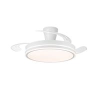 Ventilador LED aspas retráctiles Supereco Long 45W 4400Lm CCT