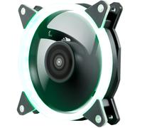 Ventilador LED Candy 20 Anillos 120mm Verde - UNYKACH