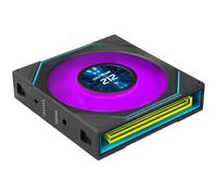 Ventilador Lian Li UNI FAN SL120 LCD Infinity FLEX Wireless Reverse Blade Negro 120mm