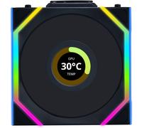 Ventilador Lian Li UNI FAN SL120 LCD Wireless RGB PWM Negro 120mm