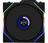 Ventilador Lian Li UNI FAN TL120 LCD Wireless RGB PWM Negro 120mm