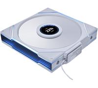 Ventilador Lian Li UNI FAN TL140 LCD Wireless RGB Reverse PWM Blanco 140mm