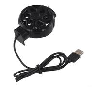 Ventilador magnético para juegos con control de temperatura inteligente para Samsung S25, radiador USB silencioso para teléfonos móviles de 7,4 cm