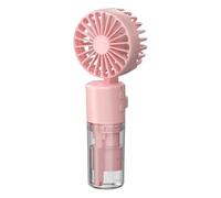 Ventilador Manual - Abanico Manual, Ventilador, Ventilador Manual Con Nebulización De Agua, Ventilador Spray Portátil Recargable Con Niebla De Agua, Ventilador De Enfriamiento P