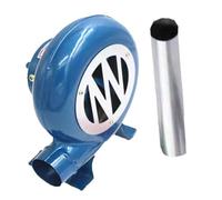 Ventilador Manual para Barbacoa con conducto de Aire, aspas metálicas y Parrilla con manivela (150 W)