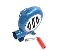 Ventilador Manual para Barbacoa con manivela, Potente aireador, Accesorio para Parrilla de Picnic y Estufa de Camping, para Fuelle de Fuego (tamaño: 30)