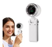 Ventilador manual recargable, ventilador portátil | Herramienta de enfriamiento del viento de 5 genes: ventilador de enfriamiento plegable para actividades al aire libre, viajes, trabajo, USB rechar