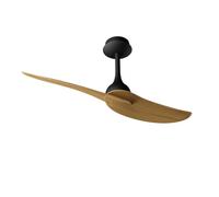 Ventilador modelo IPANEMA II negro-madera