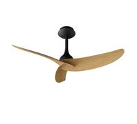 Ventilador modelo IPANEMA III negro-madera