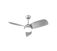 Fabrilamp Haur Ventilador de Techo con Motor DC 25W y Luz 24W Gris