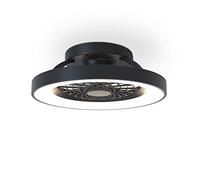 Ventilador motor DC TIBET MINI negro,led dimable Mantra