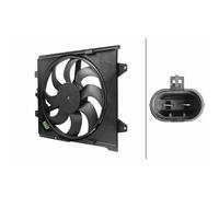 Ventilador Motor de Refrigeración 12 V 250 W 2 Pines HELLA para u.a. FIAT 500